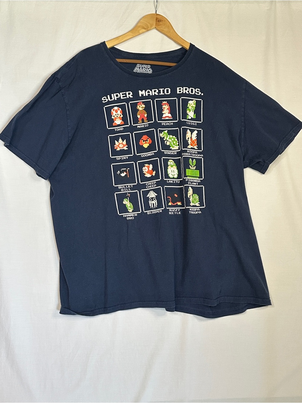 Super Mario Bros. Graphic Tee - Navy